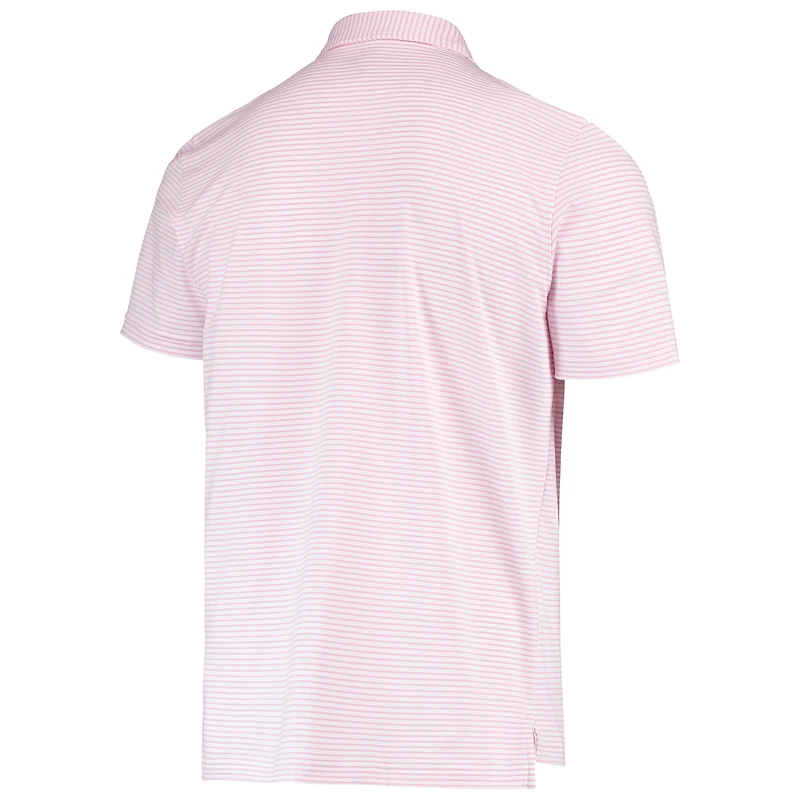 Men's Vineyard Vines Pink/White San Diego Padres Bradley Stripe Polo