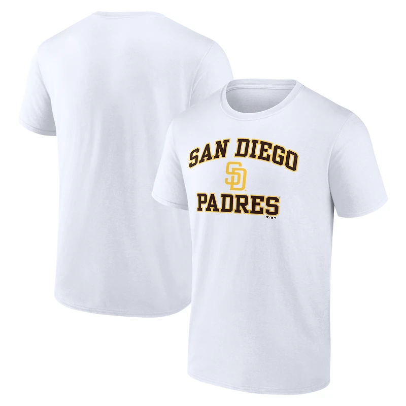 T-shirt blanc Heart & Soul pour homme des Padres de San Diego