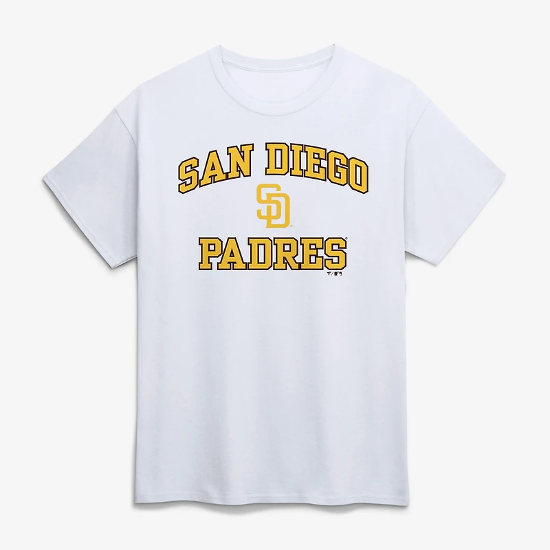 Men's Charcoal San Diego Padres Heart & Soul T-Shirt
