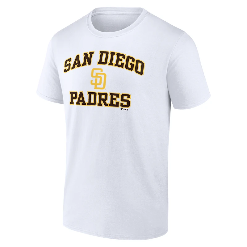 Men's White San Diego Padres Heart & Soul T-Shirt