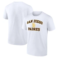 T-shirt blanc Heart & Soul pour homme des Padres de San Diego