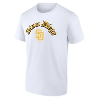 Men's  White San Diego Padres Slam T-Shirt