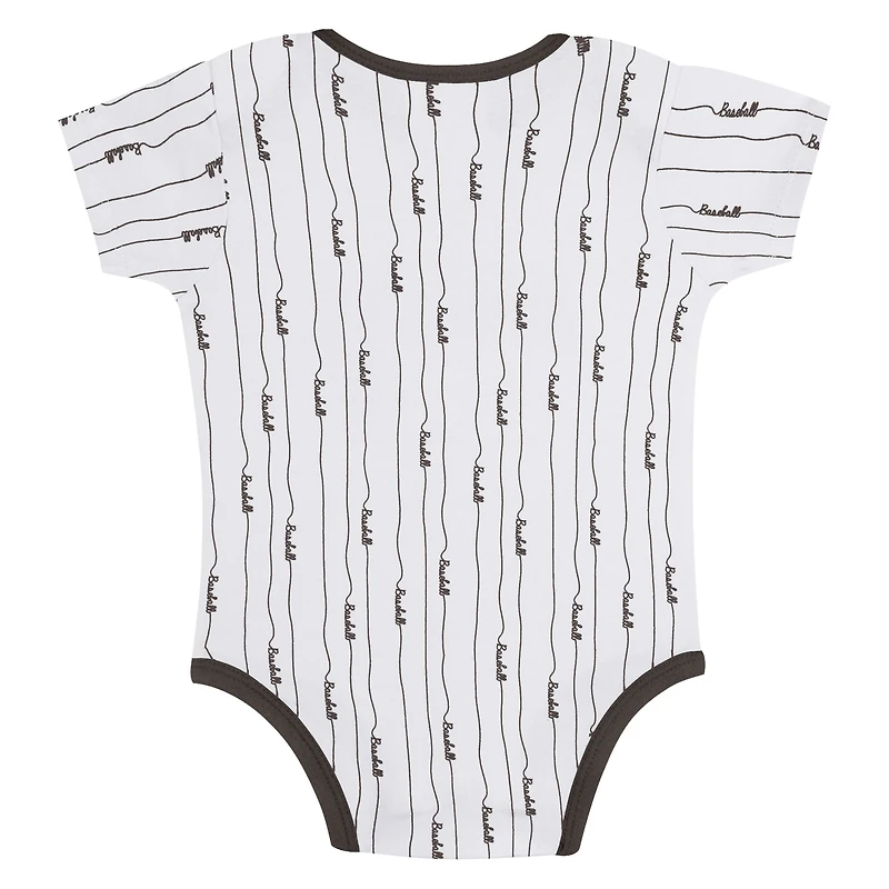 Ensemble de 2 bodys Play Ball pour nouveau-nés et nourrissons des San Diego Padres