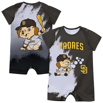 Body bébé Outerstuff marron à l'effigie de la mascotte des Padres San Diego