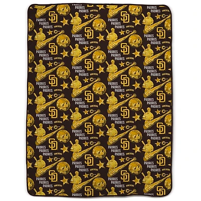 Couverture surdimensionnée ultra confortable Pegasus San Diego Padres Tonal Slugger