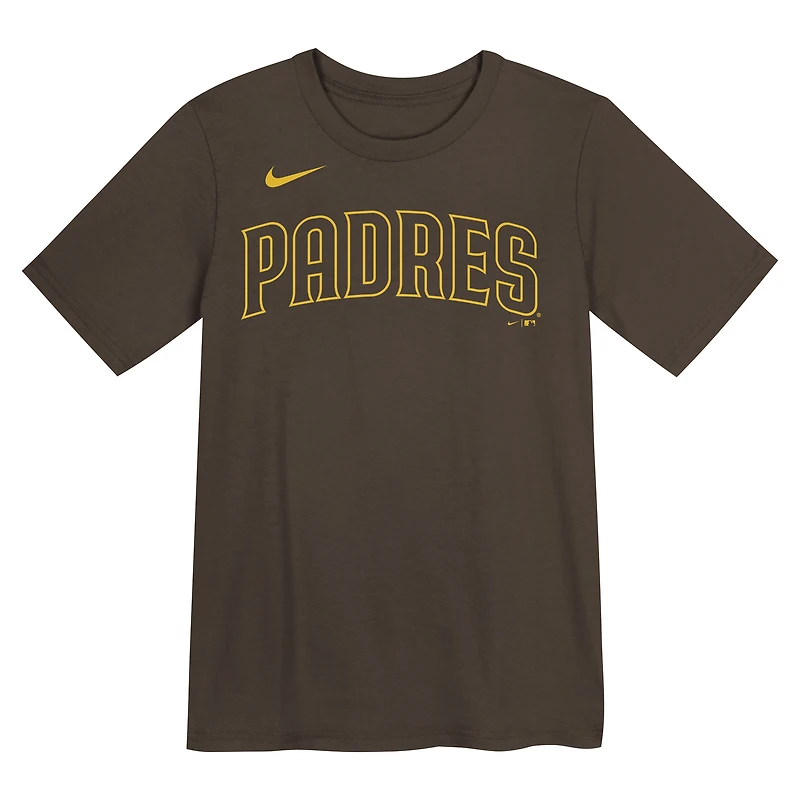 Preschool Jackson Merrill Brown San Diego Padres Name & Number T-Shirt