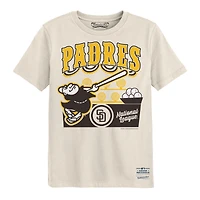Preschool Mitchell & Ness  Cream San Diego Padres Step Back Up T-Shirt