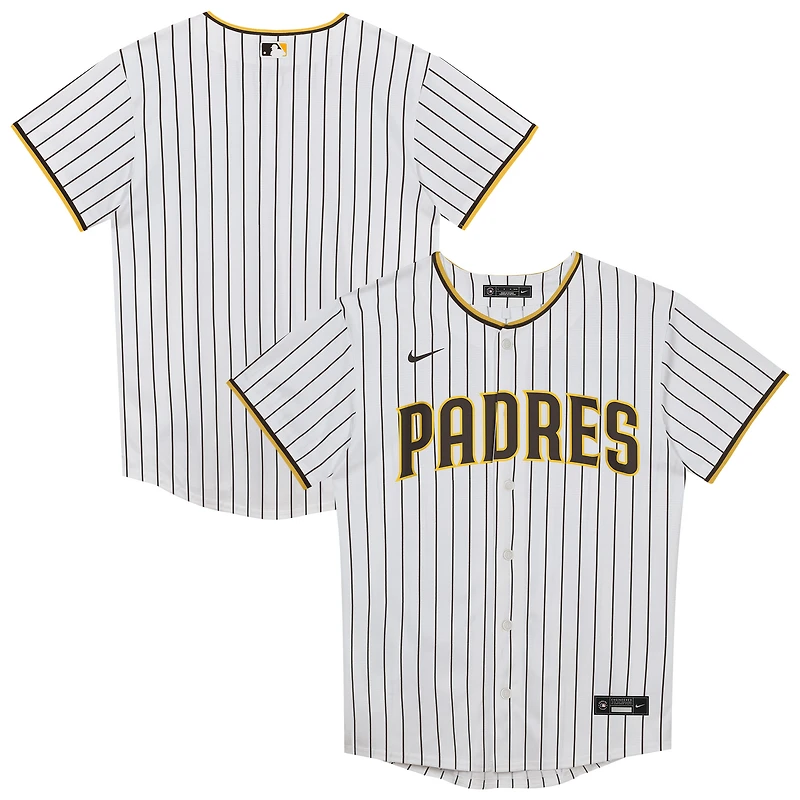 Preschool White San Diego Padres Home Blank Replica Jersey