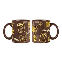 San Diego Padres 2-Pack 15oz. Color Mug Set