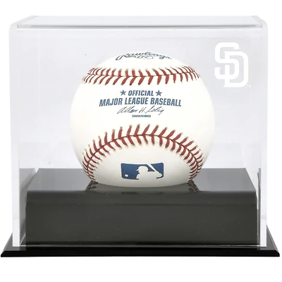 Vitrine de présentation du logo du cube de baseball des Padres de San Diego