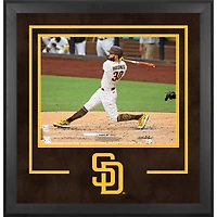 Cadre photo horizontal de luxe encadré 16" x 20" avec logo 2020 des Padres de San Diego