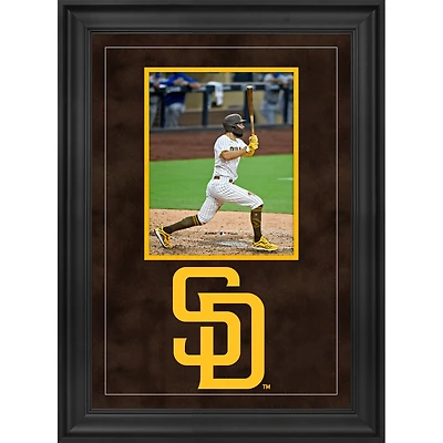 San Diego Padres Deluxe Framed 8" x 10" 2020 Logo Vertical Photograph Frame with Team Logo
