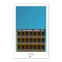 San Diego Padres Petco Park 11'' x 17'' Minimalist Stadium Poster Art Print