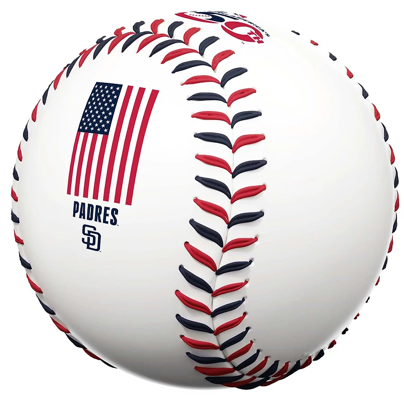San Diego Padres Rawlings Celebrating America's 250th Dual-Stitch Baseball