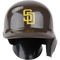 Casque de frappeur miniature non signé des Padres de San Diego
