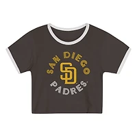 Toddler  Brown San Diego Padres Double Run T-Shirt and Shorts Set