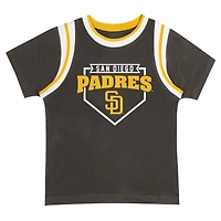 Ensemble t-shirt et short Loaded Fanatics pour tout-petits marron/gris San Diego Padres Bases