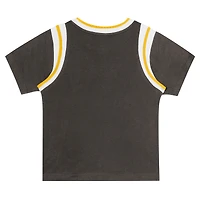 Ensemble t-shirt et short Loaded Fanatics pour tout-petits marron/gris San Diego Padres Bases