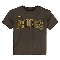 Toddler Fernando Tatis Jr. Brown San Diego Padres Name & Number T-Shirt