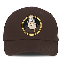 Toddler Nike Brown San Diego Padres Mascot Club Adjustable Hat