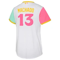 Toddler Nike Manny Machado White San Diego Padres City Connect Replica Player Jersey