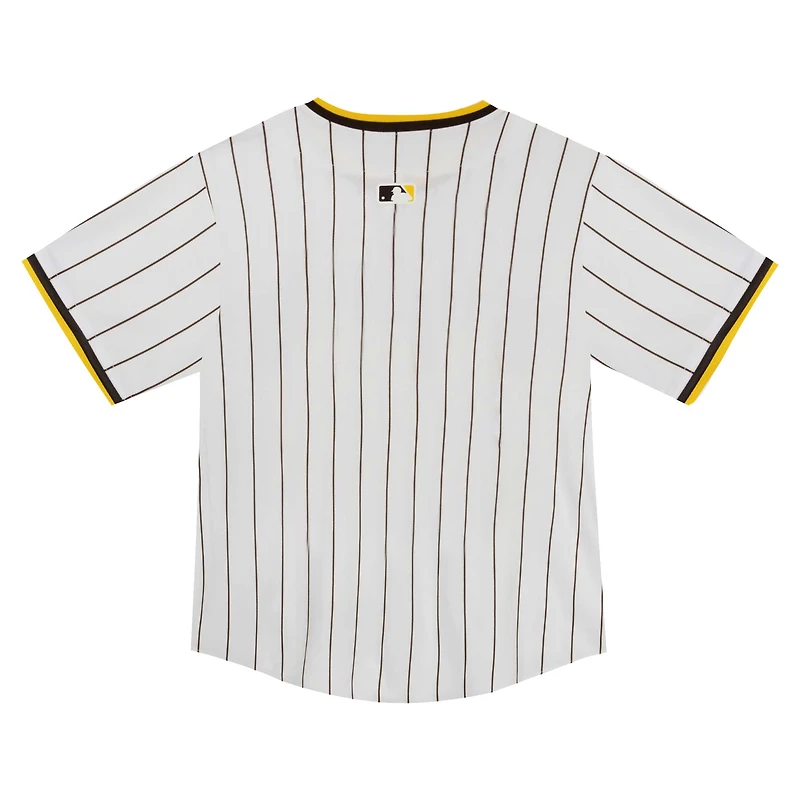 Maillot de match à domicile Nike blanc pour tout-petit des Padres San Diego