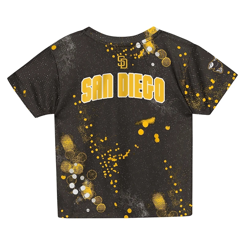 Toddler Outerstuff Brown San Diego Padres Pinch Hitter T-Shirt & Shorts Set