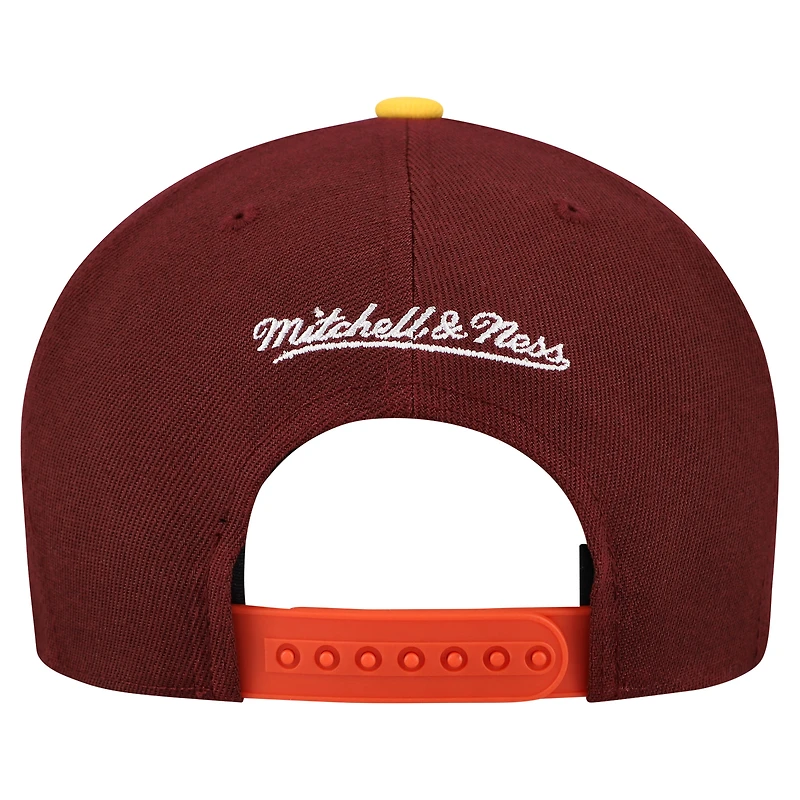 Unisex Mitchell & Ness  Brown San Diego Padres Basic Coop Pro Adjustable Hat