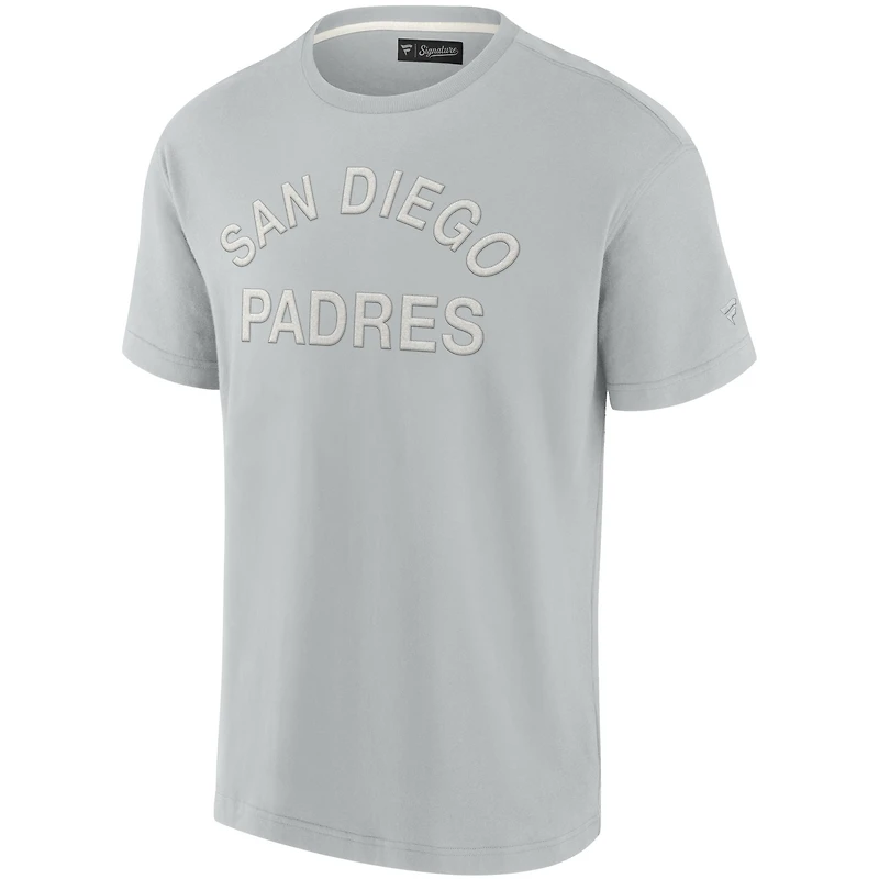 Unisex Fanatics Gray San Diego Padres Elements Super Soft Short Sleeve T-Shirt