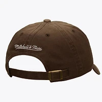 Casquette unisexe Mitchell & Ness marron San Diego Padres 1904 Soft Wash ajustable
