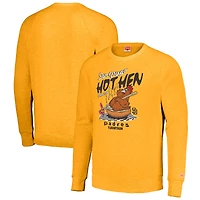 Unisex MLB x Guy Fieri’s Flavortown  Gold San Diego Padres Tri-Blend Pullover Sweatshirt