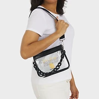 WEAR by Erin Andrews  San Diego Padres Plastic Chain Mini Crossbody Bag