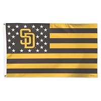 WinCraft San Diego Padres 3' x 5' Americana Stars & Stripes Drapeau de luxe