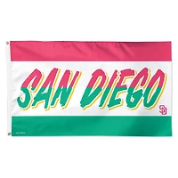 WinCraft San Diego Padres 3' x 5' Single-Sided City Connect Deluxe Flag