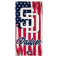 WinCraft San Diego Padres 60'' x 30'' Patriotic Spectra Beach Towel