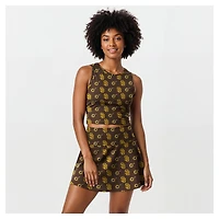 Ensemble débardeur et jupe-short en tricot marron Sport Concepts pour femmes des Padres de San Diego