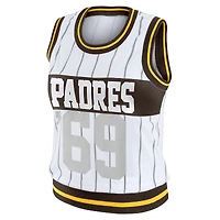 Débardeur sportif blanc des Padres de San Diego pour femmes WEAR by Erin Andrews