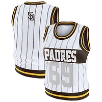 Débardeur sportif blanc des Padres de San Diego pour femmes WEAR by Erin Andrews