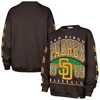 Sweat-shirt oversize marron San Diego Padres « 47 » pour femme