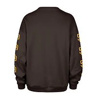 Sweat-shirt oversize marron San Diego Padres « 47 » pour femme