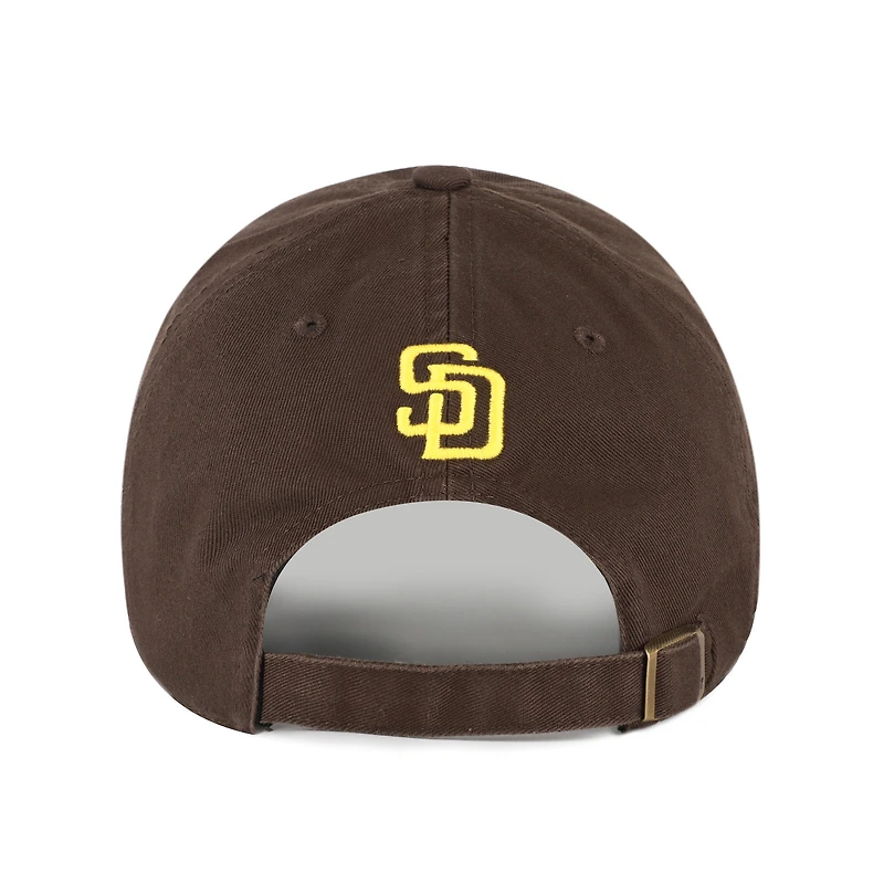 Women's '47  Brown San Diego Padres Zoey Clean Up Adjustable Hat