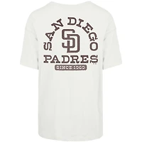 Women's '47 Natural San Diego Padres Back Canyon Sadie T-Shirt