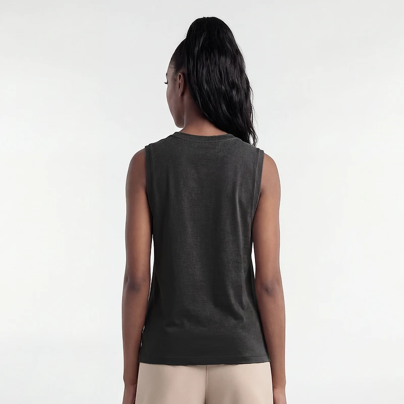 Women's Champion  Black San Diego Padres Muscle Tank Top