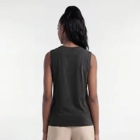 Women's Champion  Black San Diego Padres Muscle Tank Top