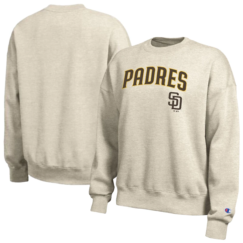 Women's Champion Oatmeal San Diego Padres All-Star Sweatshirt
