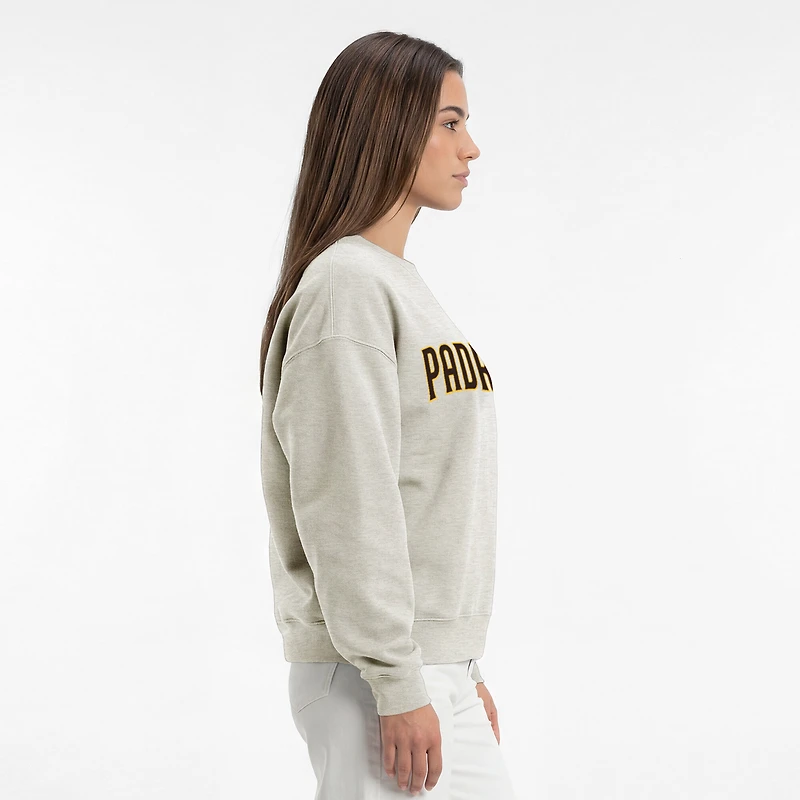 Women's Champion  Oatmeal San Diego Padres All-Star Sweatshirt