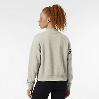 Women's Champion Stone San Diego Padres Triumph Tri-Blend Sweatshirt