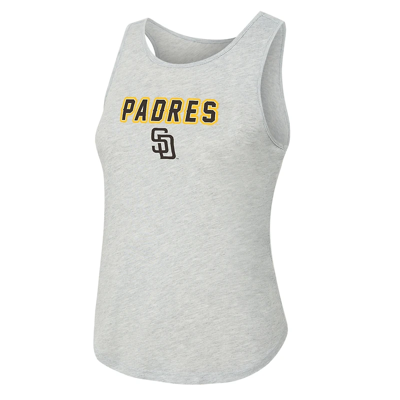 Women's Concepts Sport San Diego Padres Regulate Tank & Pant Set