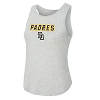 Women's Concepts Sport San Diego Padres Regulate Tank & Pant Set
