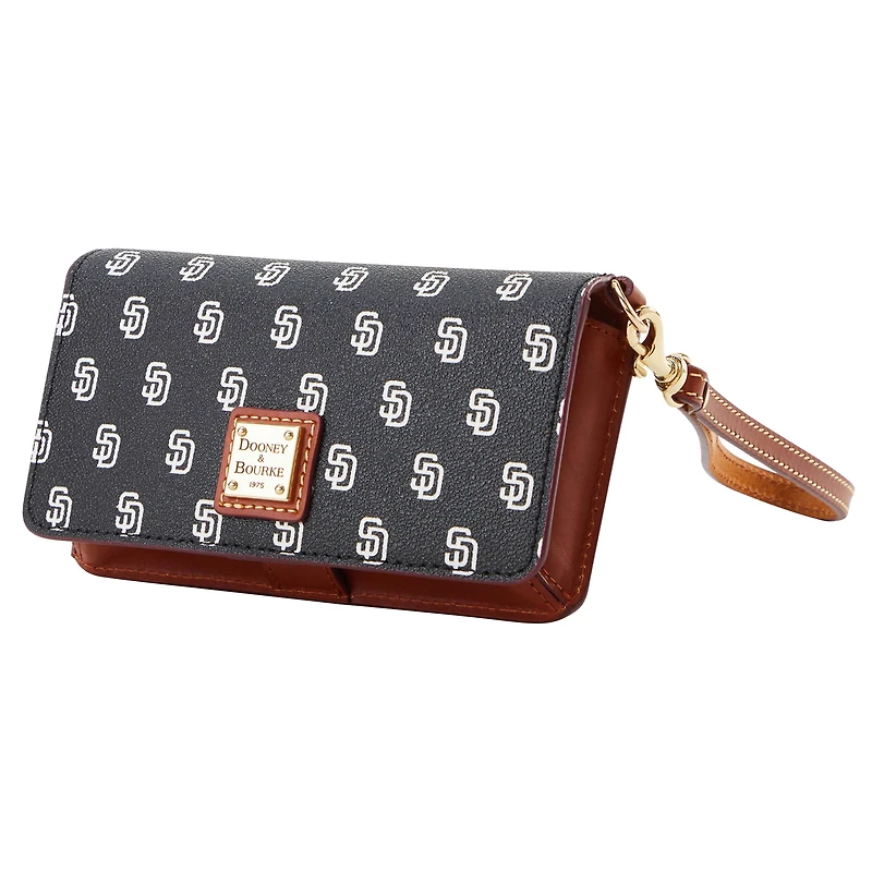 Pochette pour téléphone portable Fey de Dooney & Bourke pour femme des San Diego Padres